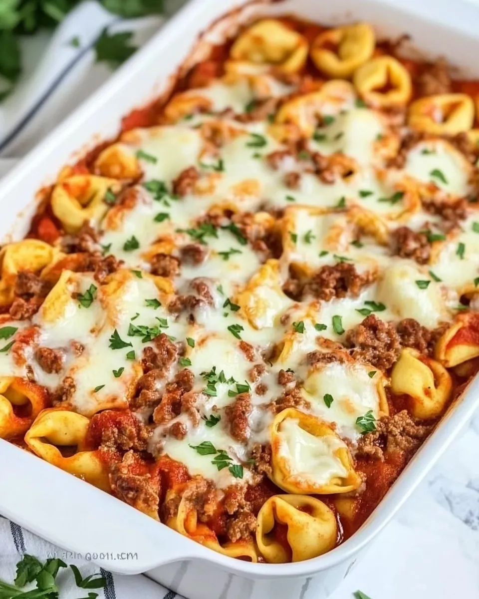 Baked Tortellini Casserole