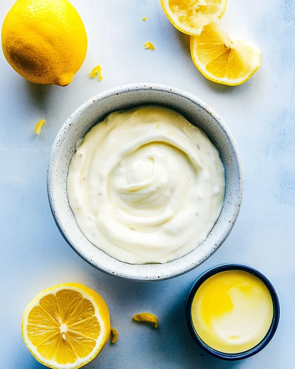 4 Ingredient Lemon Aioli