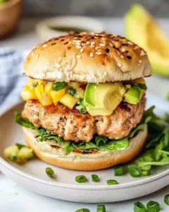 Ahi Tuna Burger