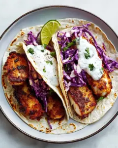 Air Fried Fish Tacos