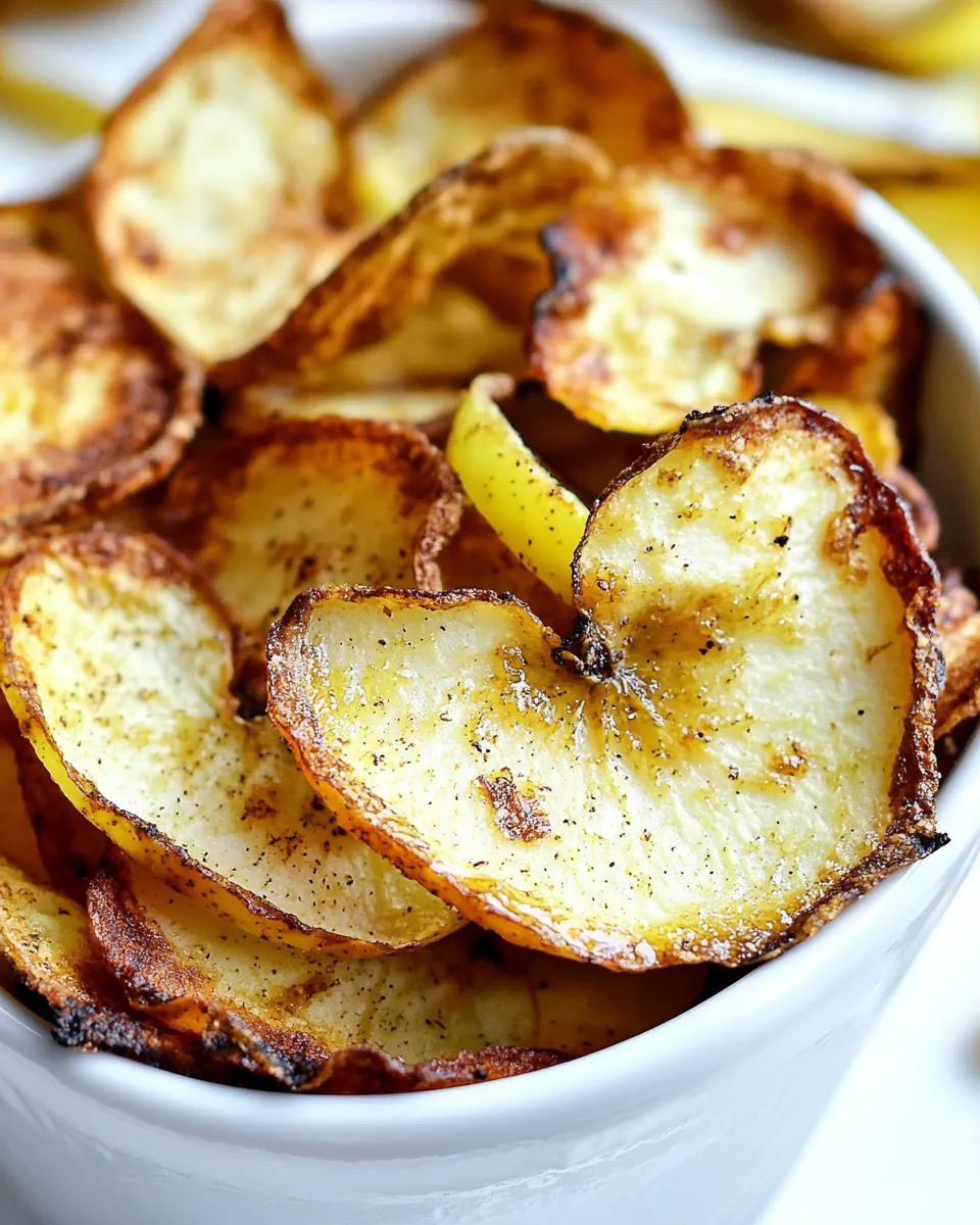 Air Fryer Apple Chips