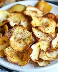 Air Fryer Apple Chips
