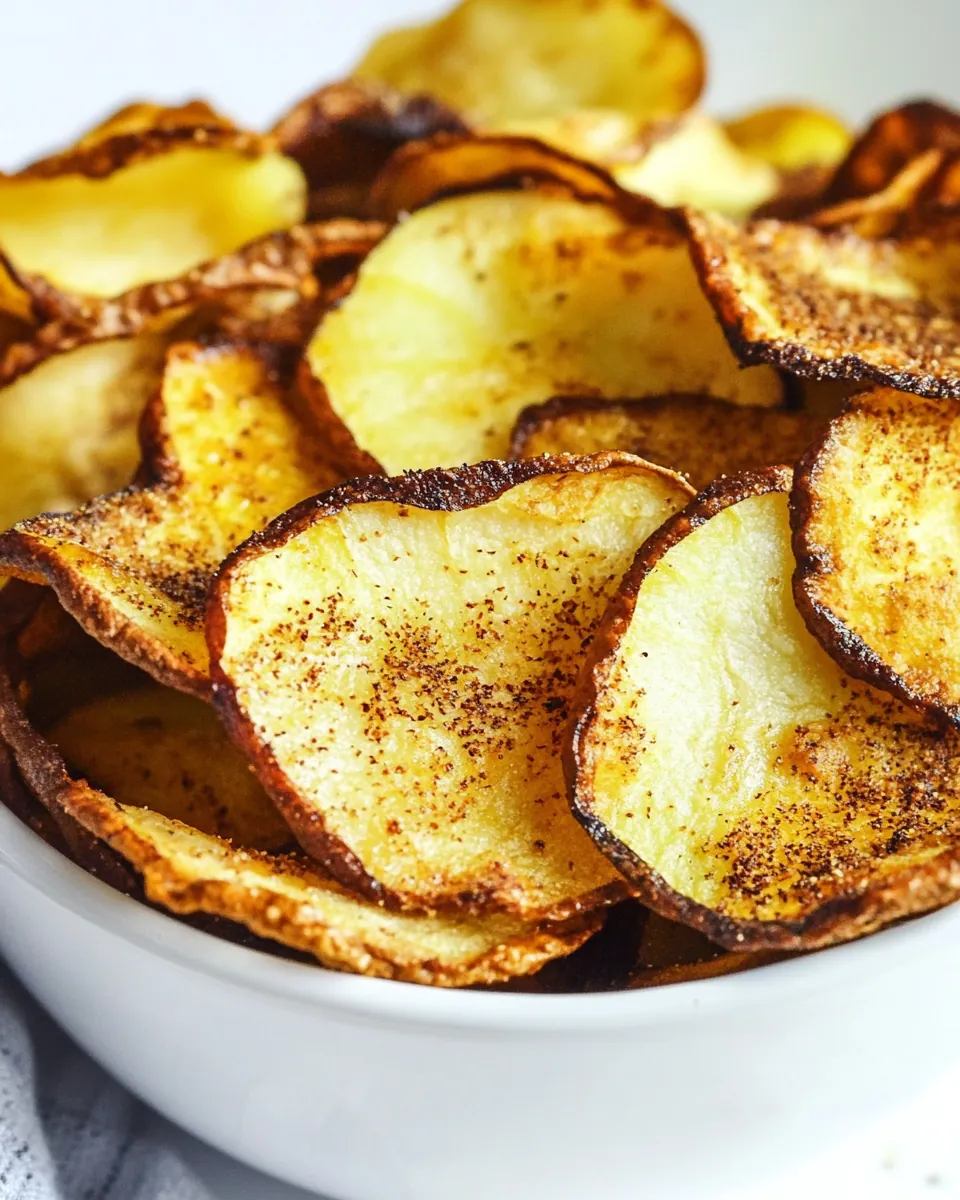 Air Fryer Apple Chips