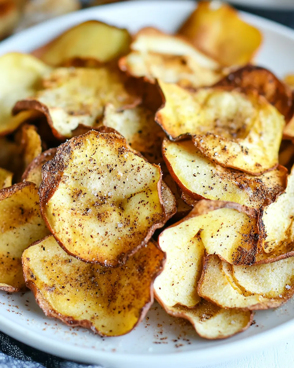Air Fryer Apple Chips