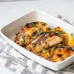 Air Fryer Preserved Lemon Chicken