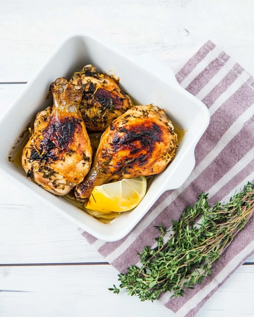 Air Fryer Preserved Lemon Chicken