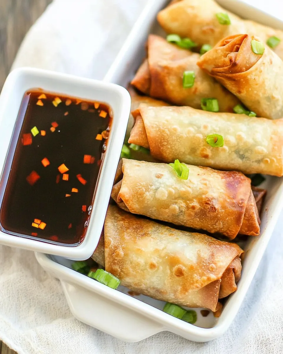 Air Fryer Spring Rolls