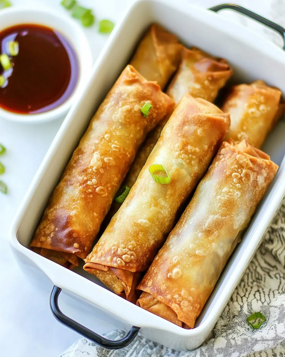 Air Fryer Spring Rolls