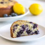 Almond Flour Blueberry Lemon Poppy Seed Cake