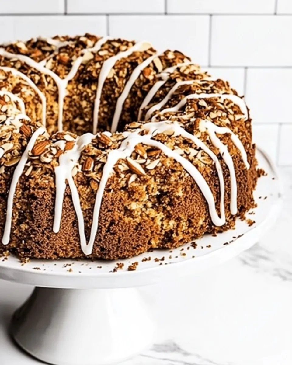 Almond Flour Coffee Cake