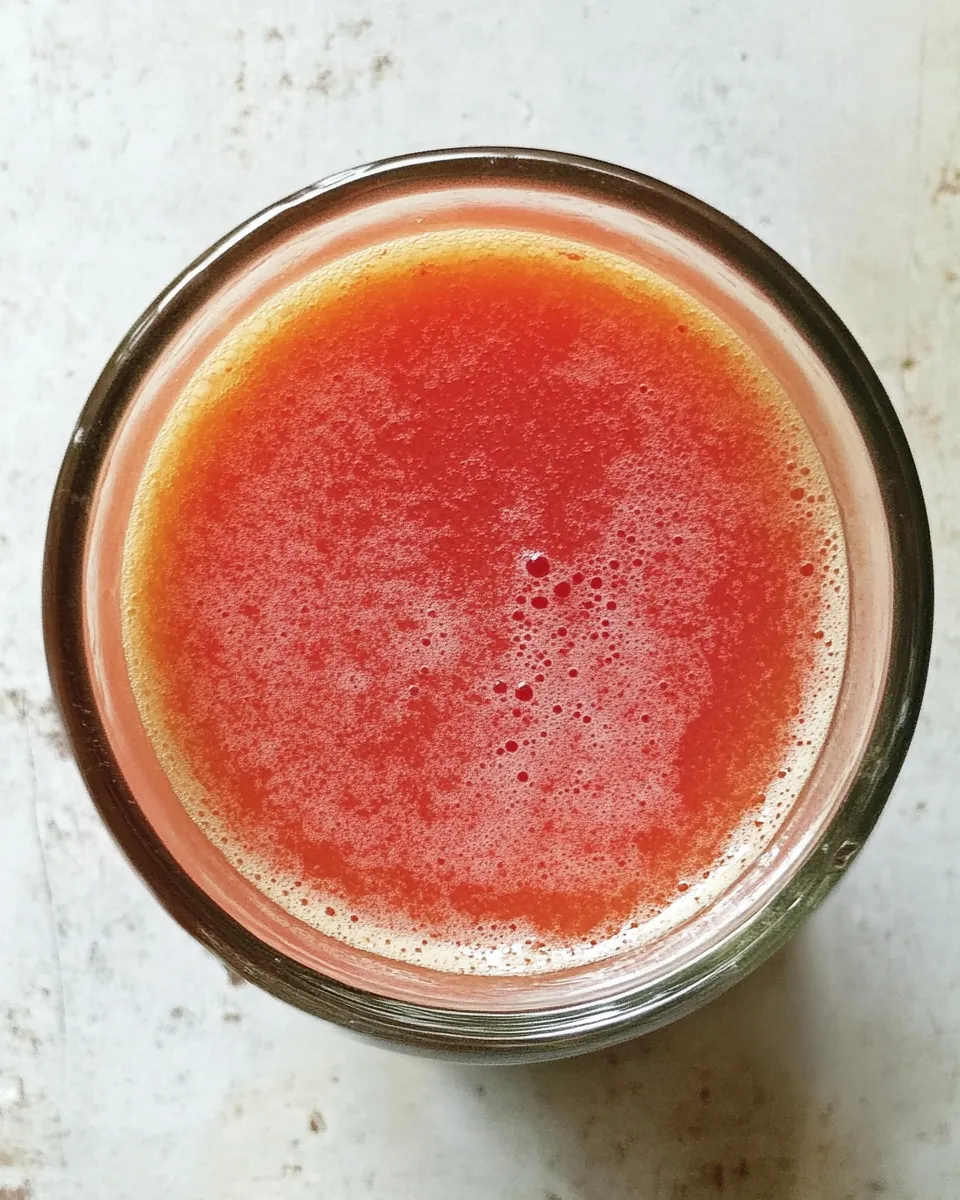 Amma’s Fresh Tomato Juice