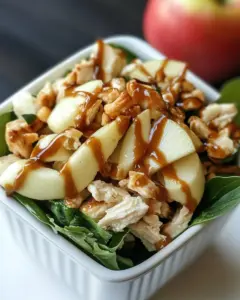 Apple Cheddar Chicken Salad