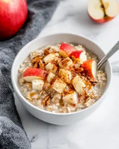 Apple Cinnamon Oatmeal