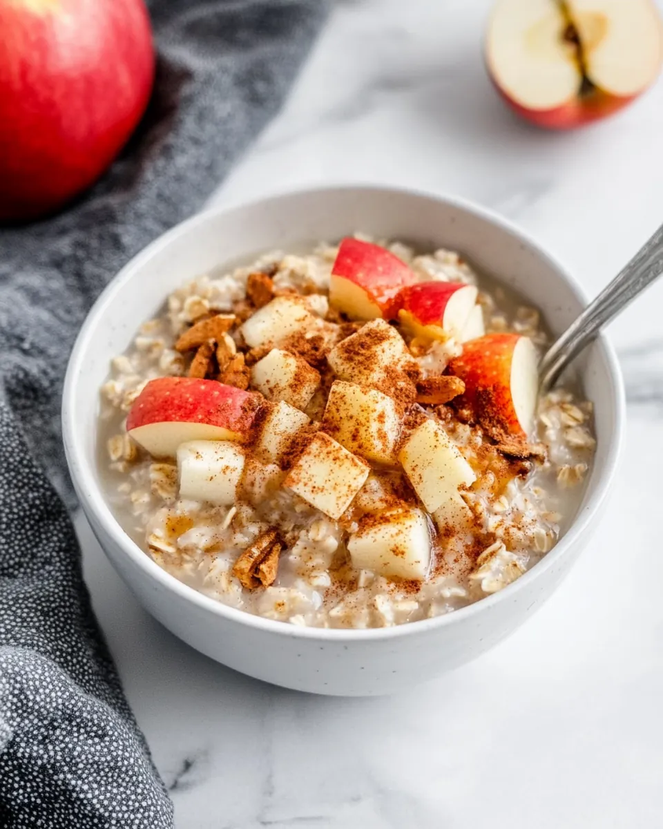 Apple Cinnamon Oatmeal