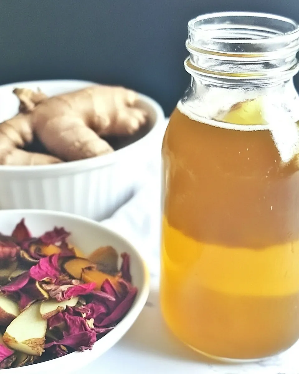 Apple Ginger Kombucha