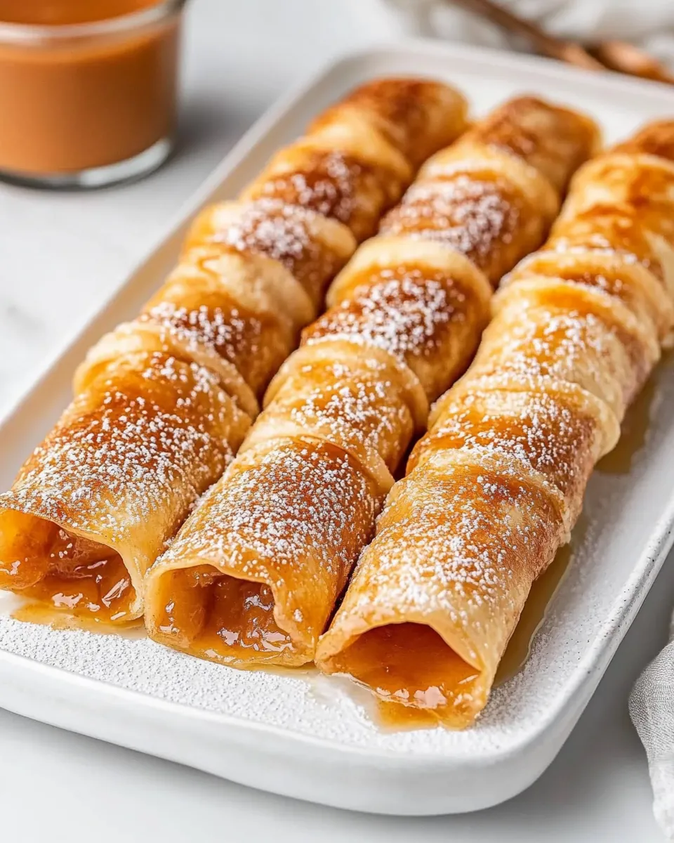 Apple Pie Taquitos