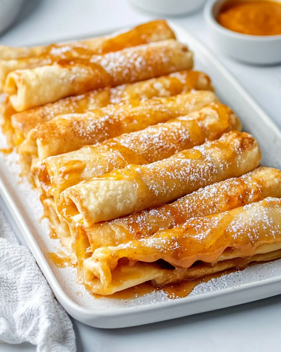Apple Pie Taquitos