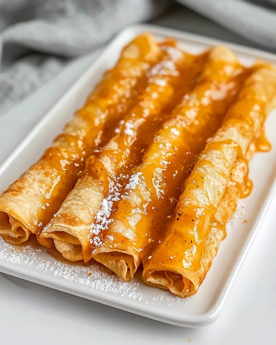 Apple Pie Taquitos
