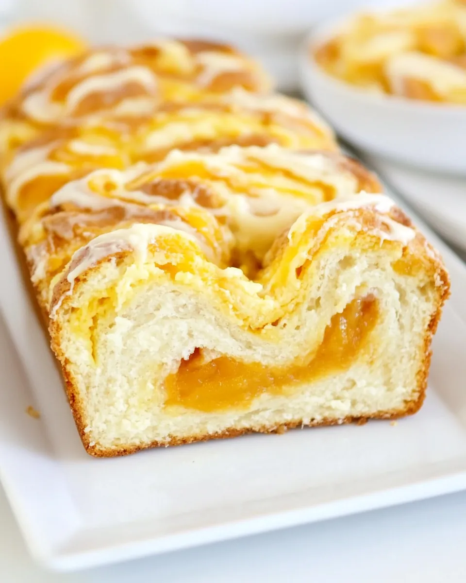 Apricot Cream Cheese Babka