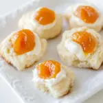 Apricots Cream Thumbprint Scones