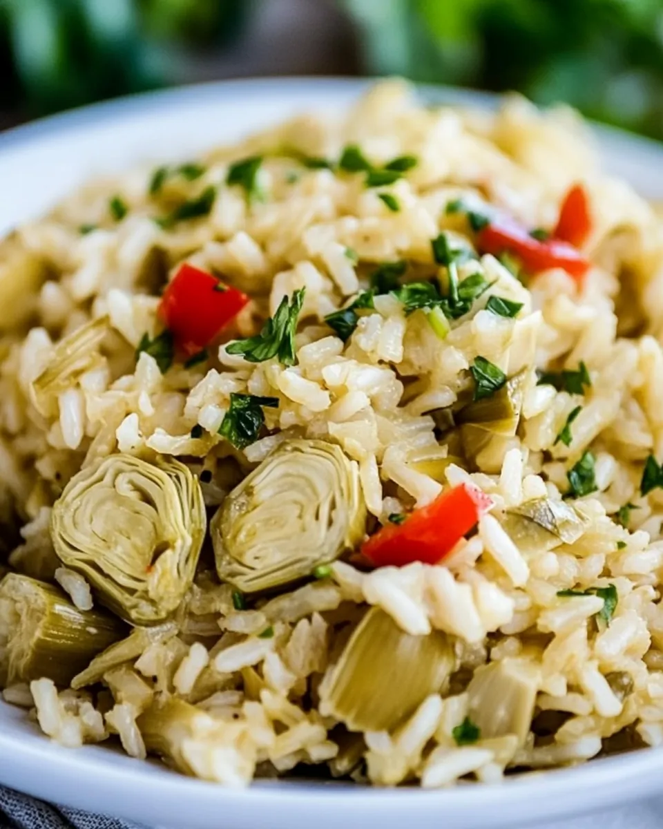 Artichoke Rice Salad