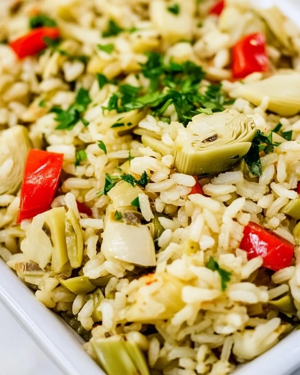 Artichoke Rice Salad