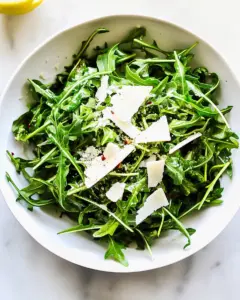 Arugula Salad With Shaved Parmesan