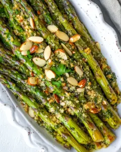 Asparagus Almondine