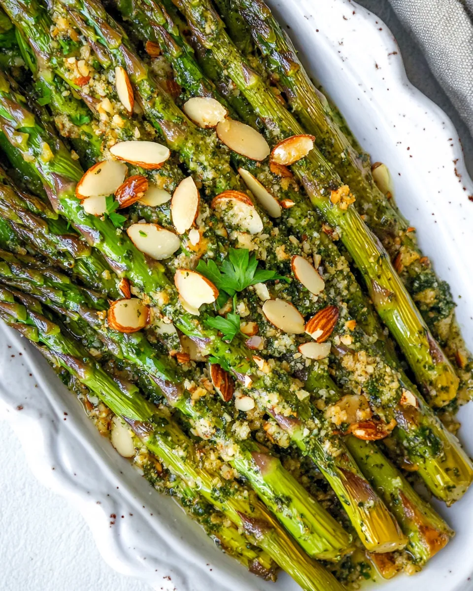 Asparagus Almondine