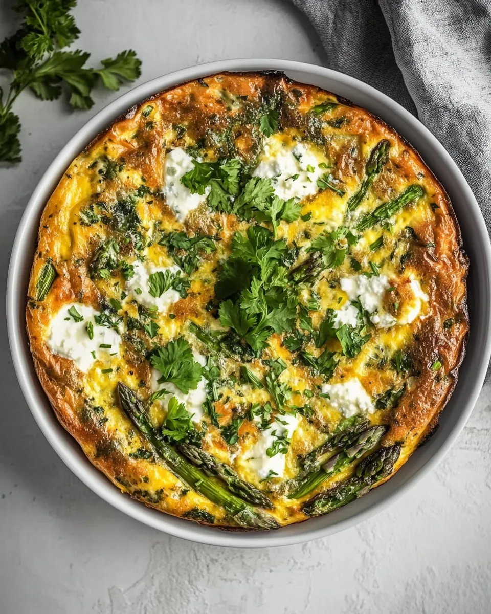 Asparagus Frittata