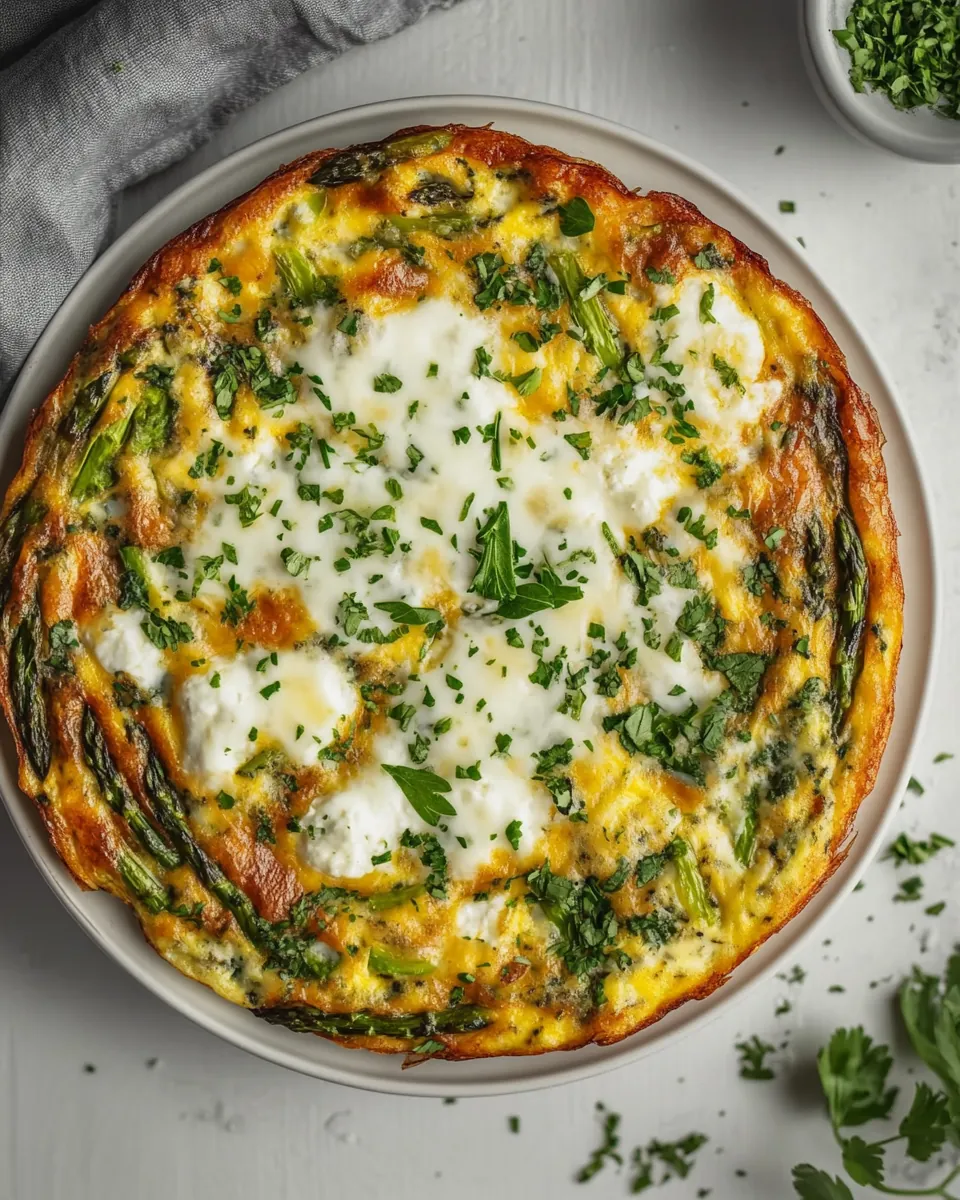 Asparagus Frittata