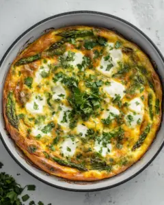 Asparagus Frittata