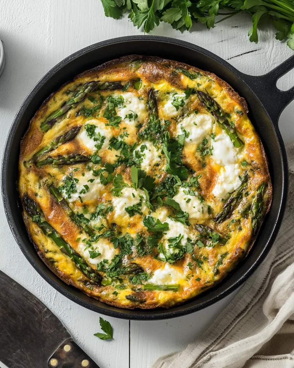 Asparagus Frittata
