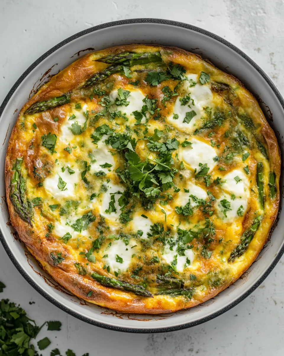 Asparagus Frittata