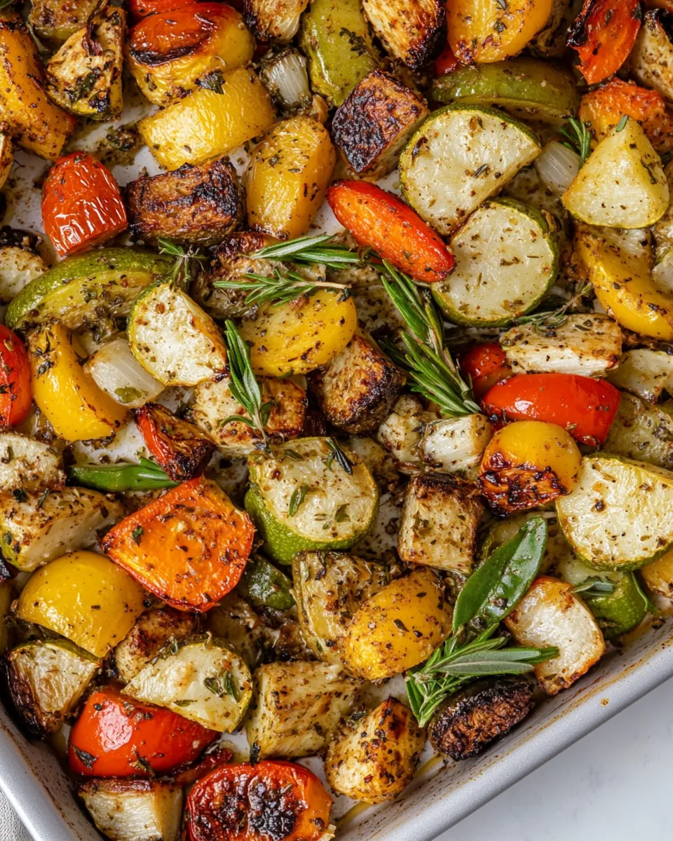 Autumn Roasted Veggies