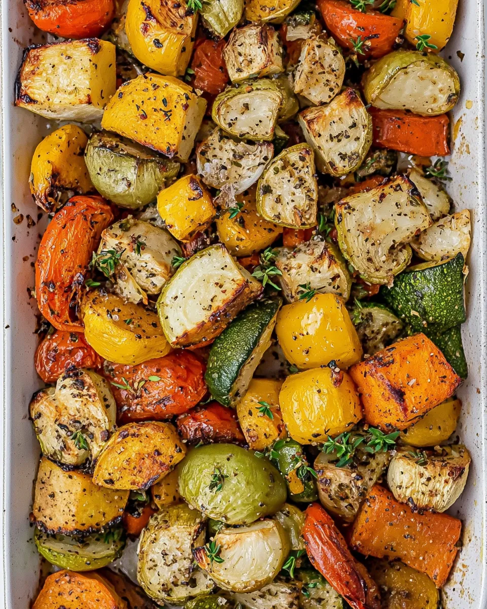Autumn Roasted Veggies