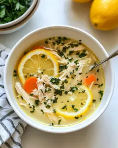 Avgolemono Soup