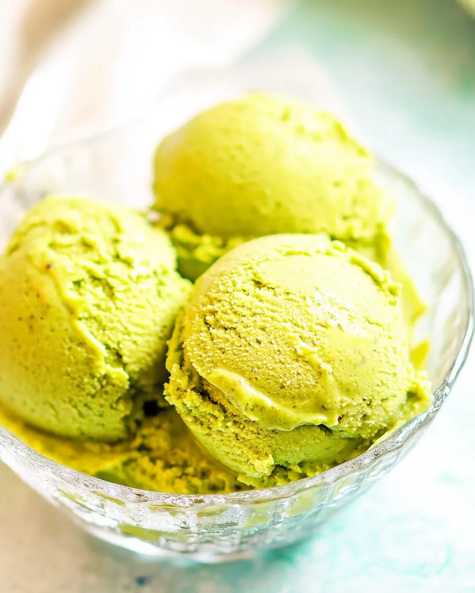 Avocado Ice Cream