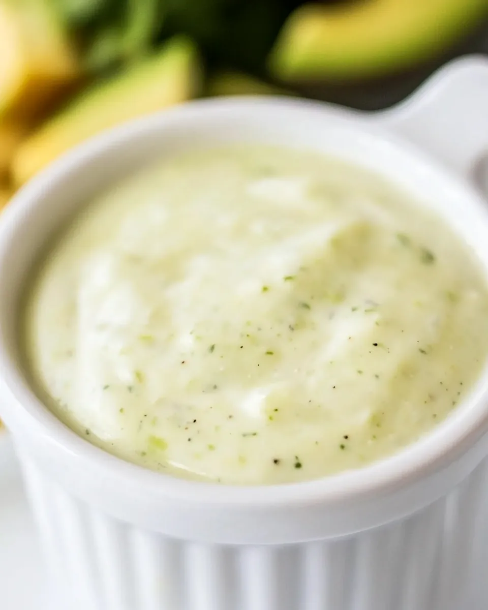 Avocado Ranch Dressing