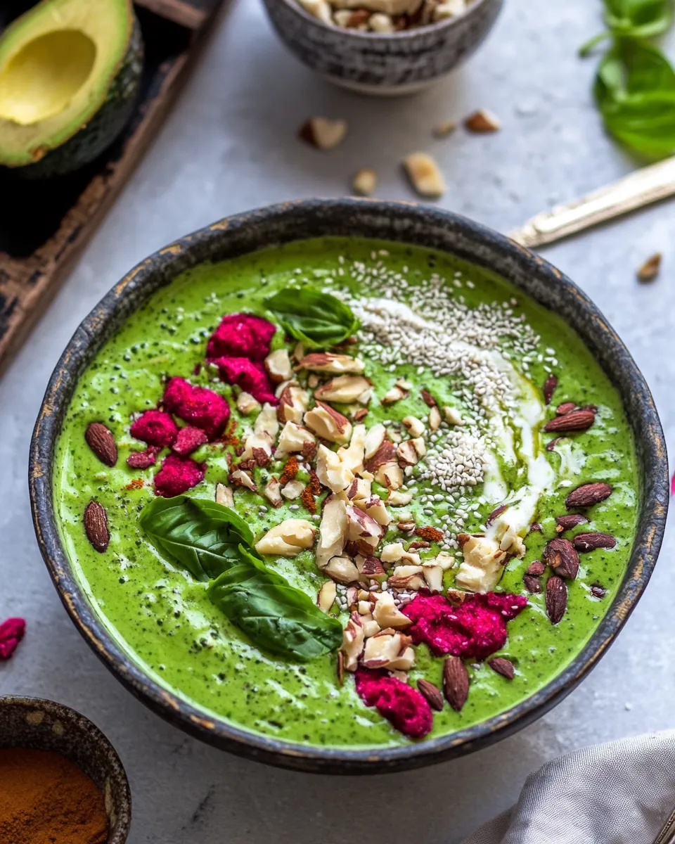 Avocado Smoothie Bowl