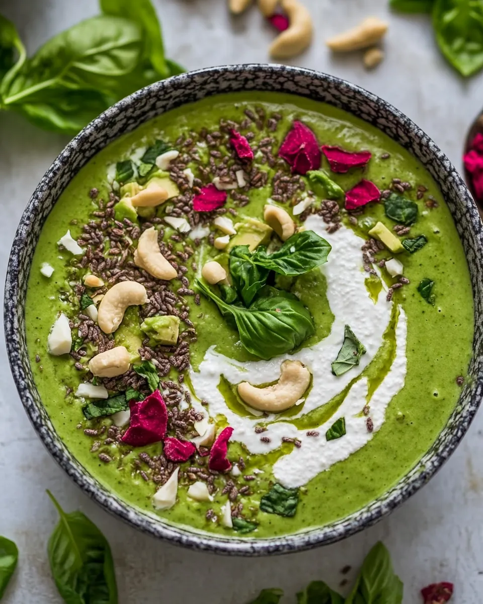 Avocado Smoothie Bowl