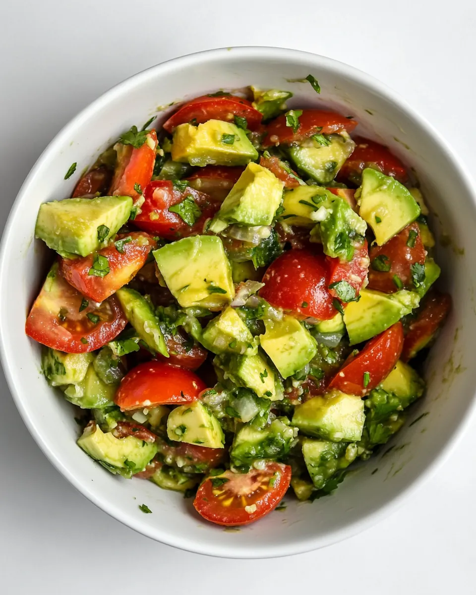Avocado Tomato Salsa