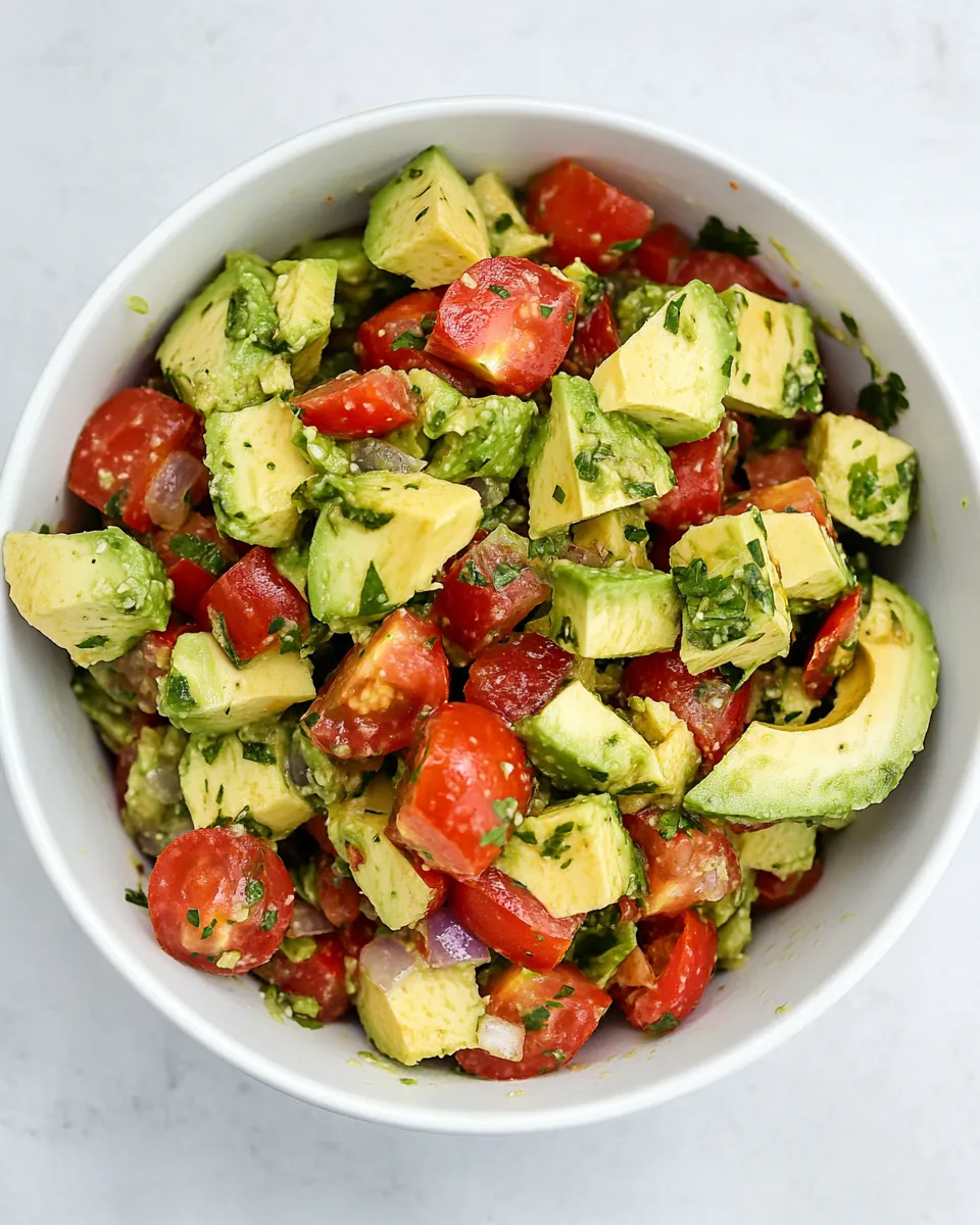Avocado Tomato Salsa