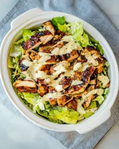 BBQ Chicken Caesar Salad