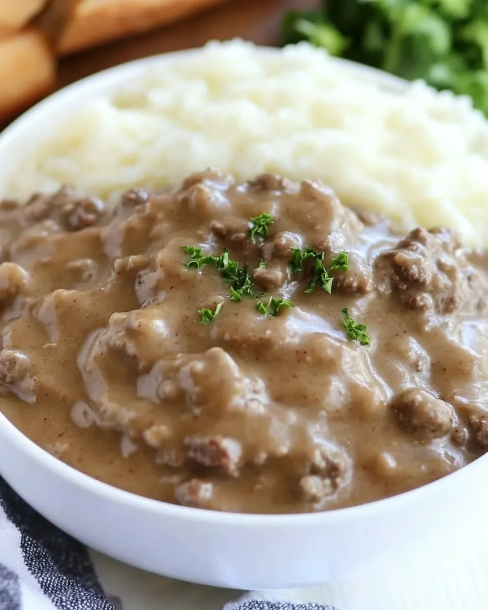 Hamburger Gravy