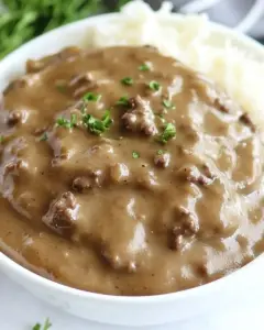 Hamburger Gravy