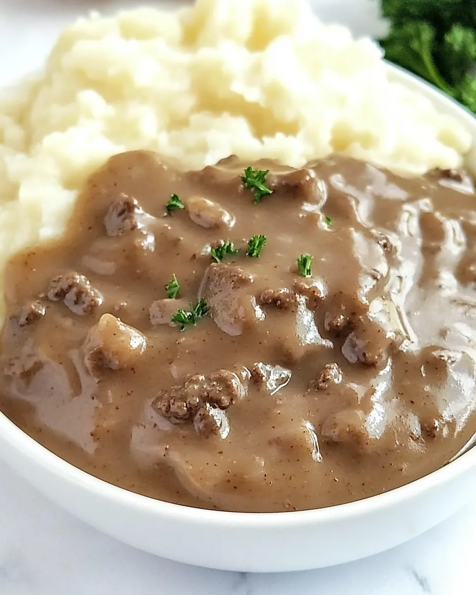 Hamburger Gravy