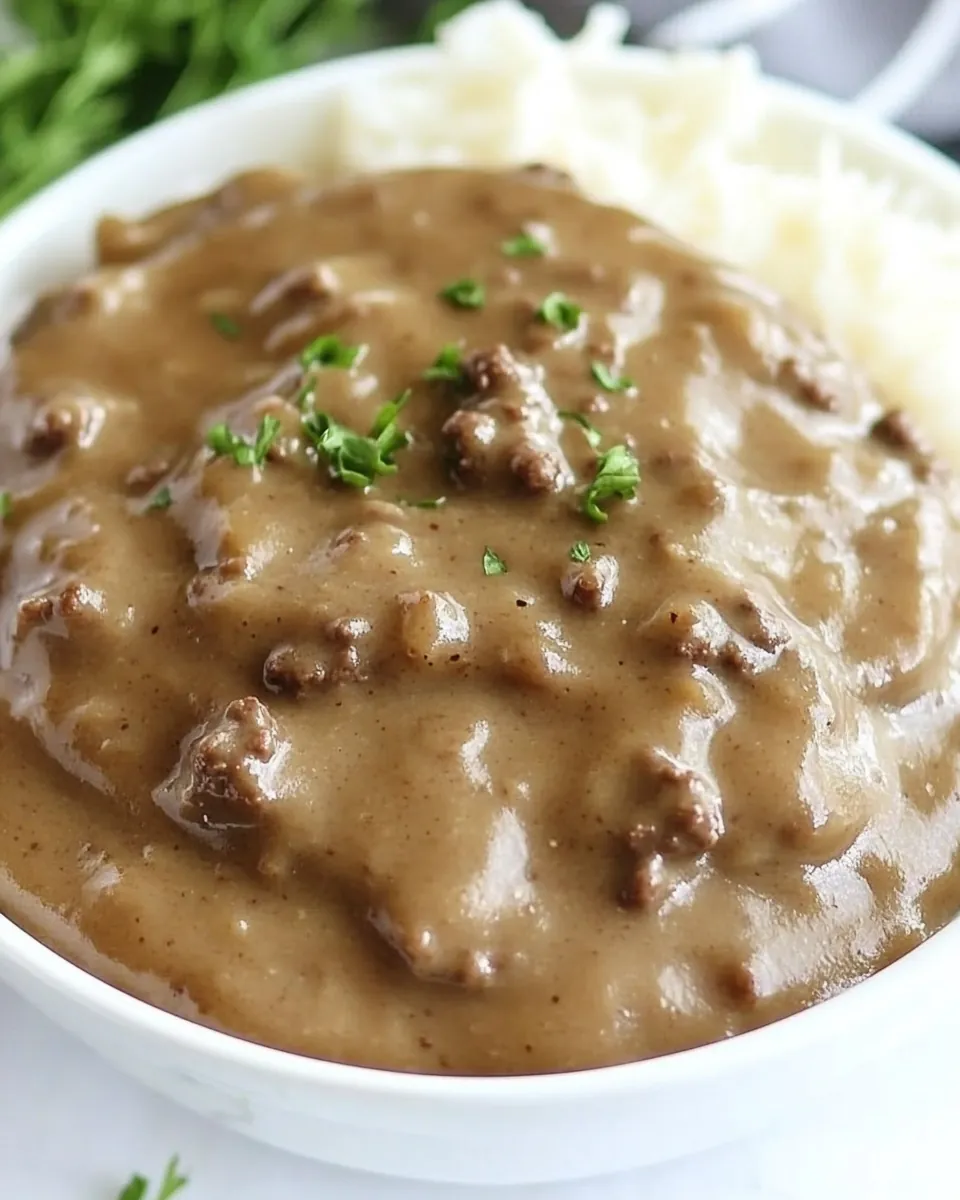 Hamburger Gravy