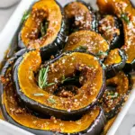 Baked Acorn Squash Slices
