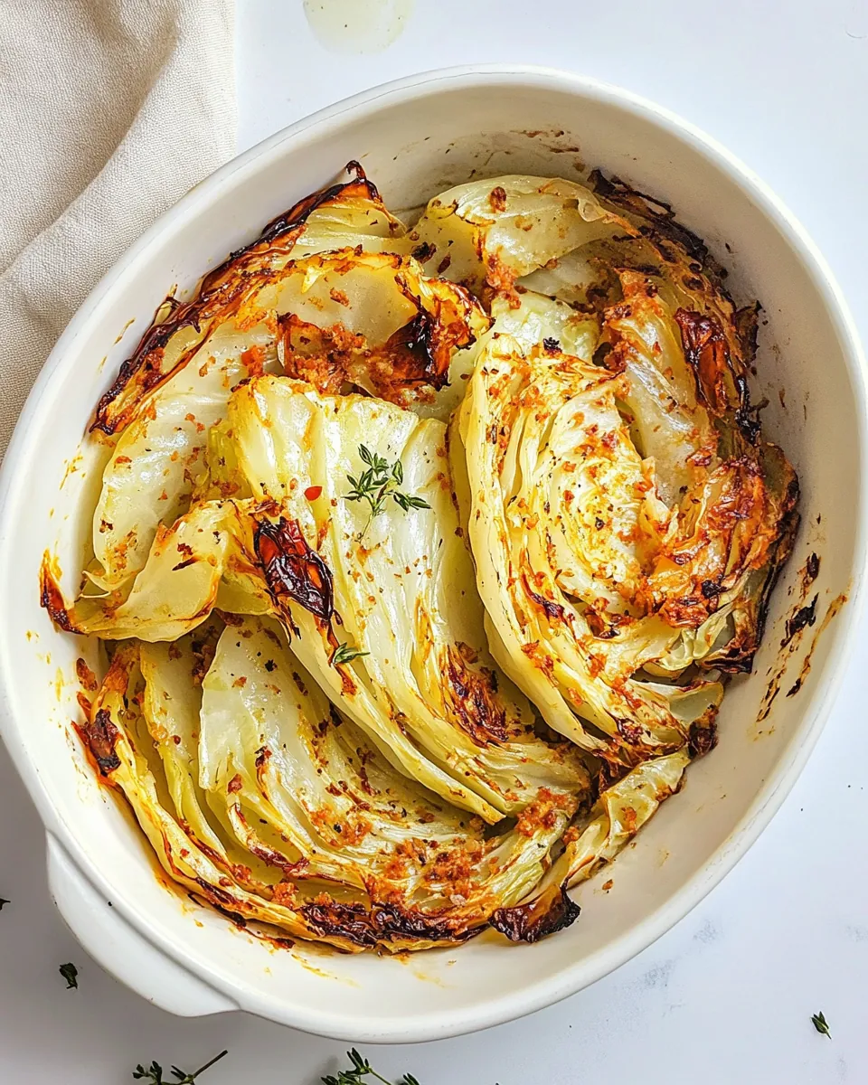 Baked Cabbage